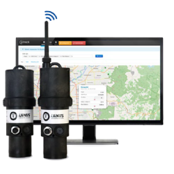 LNR06V4 sensore radar per misura livello acqua con data logger integrato