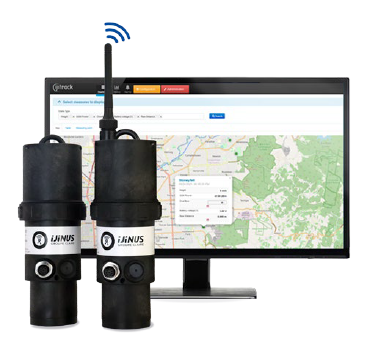 LNR06V4 sensore radar per misura livello acqua con data logger integrato